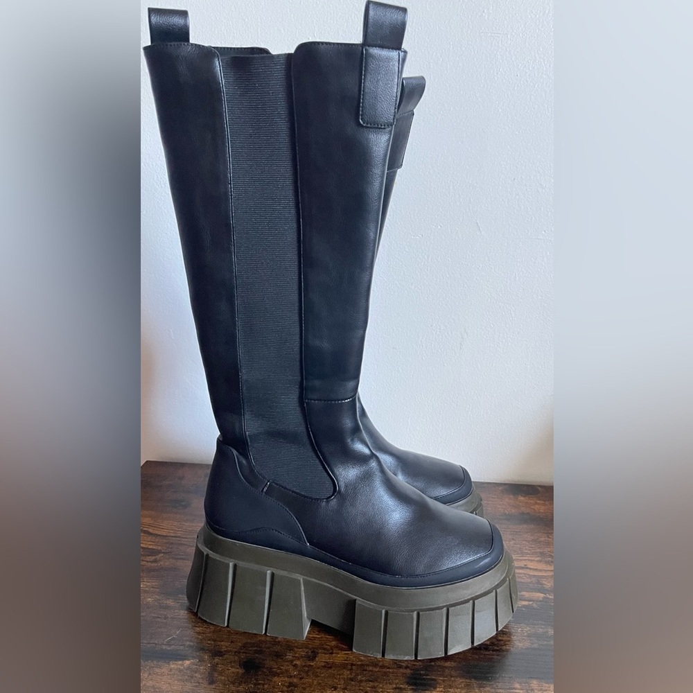 Call It Spring High Boots- Size 6 (9inch foot length)